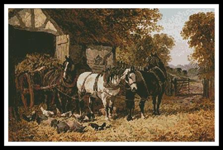 The Hay Cart - Artecy Cross Stitch