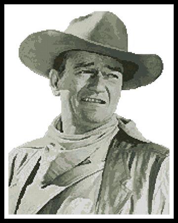 John Wayne - Artecy Cross Stitch