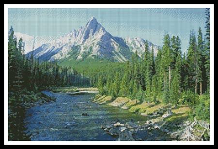 Mountain Stream - Artecy Cross Stitch