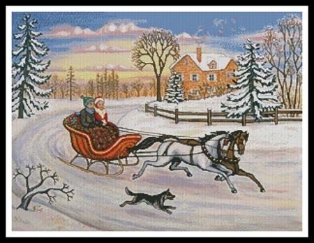 Sleigh Ride - Artecy Cross Stitch