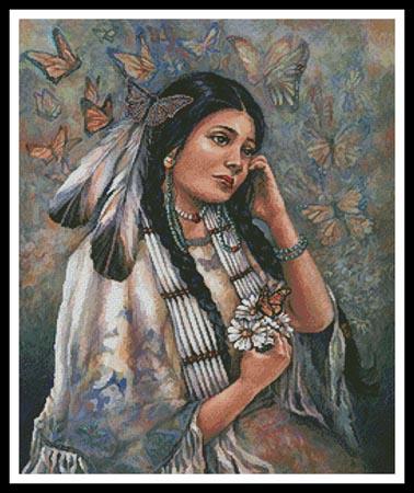 Butterfly Maiden - Artecy Cross Stitch