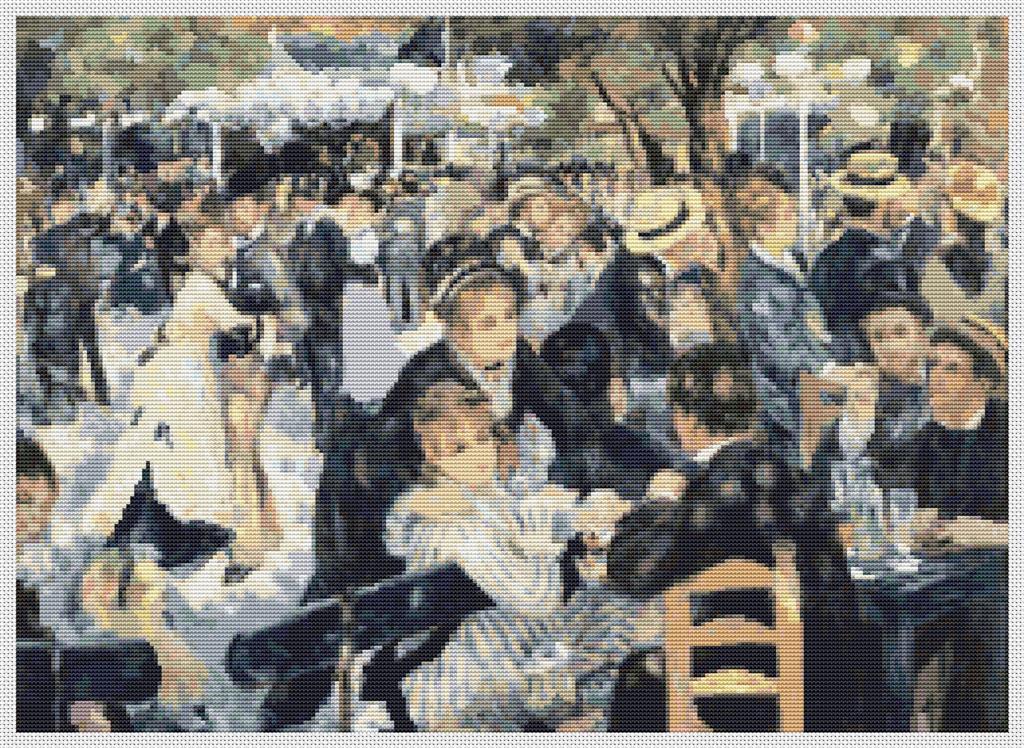 Dance At Le Moulin De La Galette - Art of Stitch, The