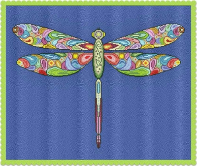 Happy Dragonfly - Alessandra Adelaide Needleworks