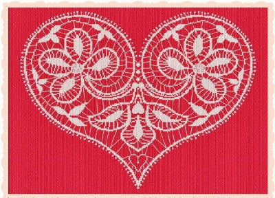 Due Fiori, Un Cuore (Two Flowers, A Heart) - Alessandra Adelaide Needleworks