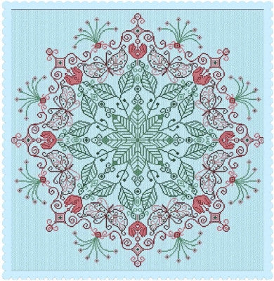 Butterfly Mandala - Alessandra Adelaide Needleworks