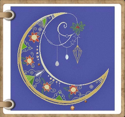 Christmas Moon - Alessandra Adelaide Needleworks