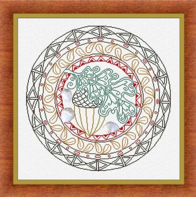 Autumn Mandala - Alessandra Adelaide Needleworks