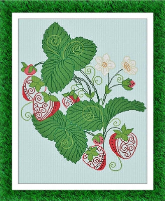 Strawberries - Alessandra Adelaide Needleworks