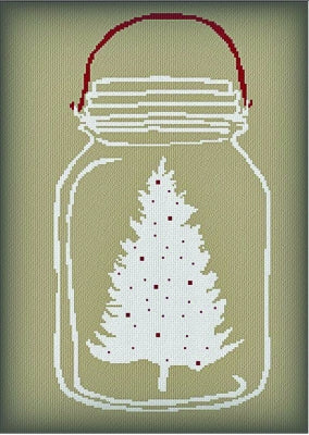 Christmas In A Jar - Alessandra Adelaide Needleworks