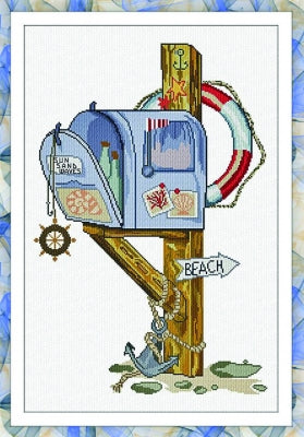 Beach Mailbox - Alessandra Adelaide Needleworks