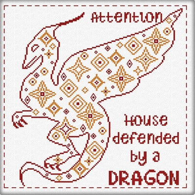 Attention Dragon - Alessandra Adelaide Needleworks