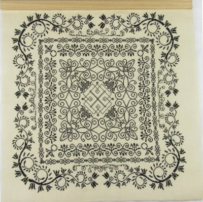 Black Sampler - Alessandra Adelaide Needleworks