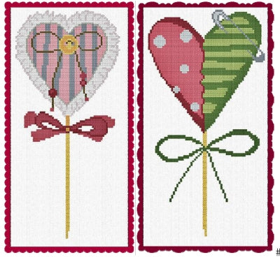 Love Bookmarks - Alessandra Adelaide Needleworks