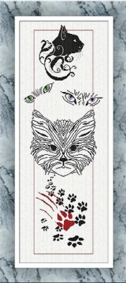 Black Cat Banner - Alessandra Adelaide Needleworks