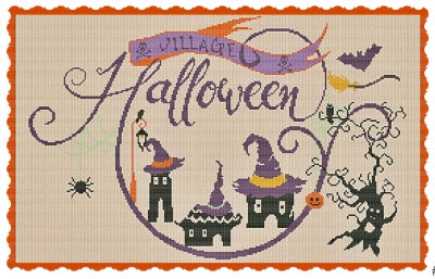 Halloween Village - Alessandra Adelaide Needleworks