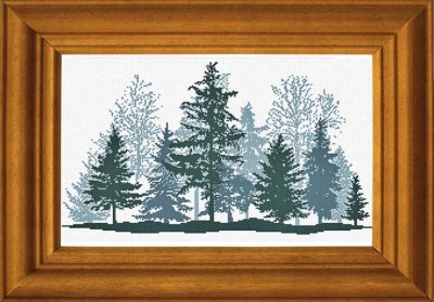 Foresta D'Inverno (Winter Forest) - Alessandra Adelaide Needleworks