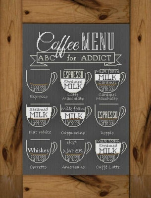 Coffee Addict - Alessandra Adelaide Needleworks