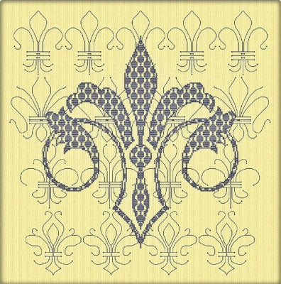 Royal Fleur De Lys - Alessandra Adelaide Needleworks