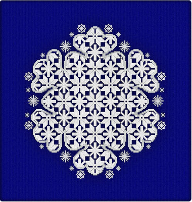 Neve (Snow) - Alessandra Adelaide Needleworks