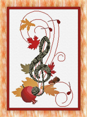 Musica D'Autunno (Autumn Music) - Alessandra Adelaide Needleworks