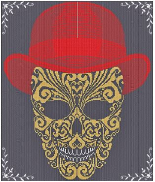 Mr Skull - Alessandra Adelaide Needleworks