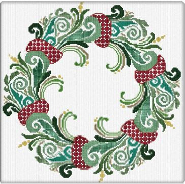 Happy Wreath - Alessandra Adelaide Needleworks