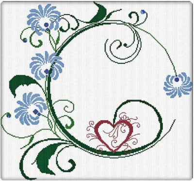 Cuore Di Primavera (Spring Heart) - Alessandra Adelaide Needleworks