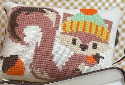 Skylar The Squirrel: Simple Stitch Pillowpals - Anabella's