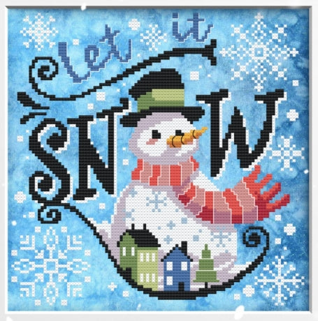 Let It Snow - Autumn Lane Stitchery