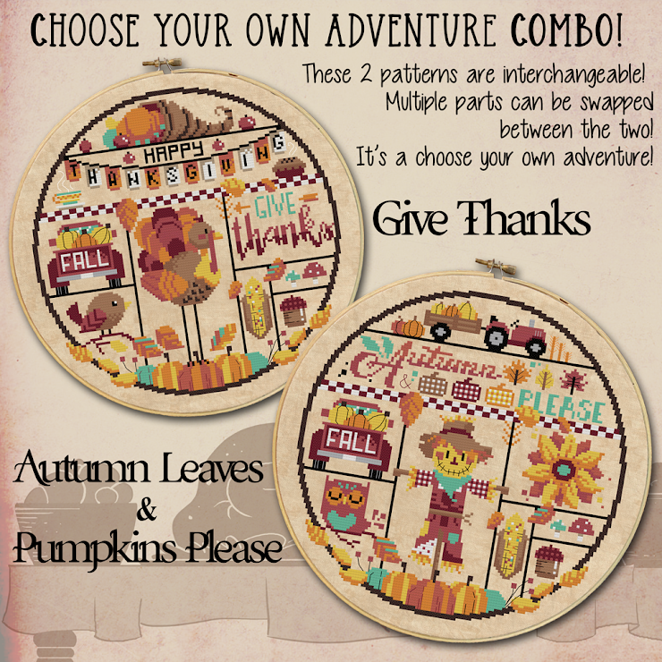 Choose Your Own Adventure Combo! - Autumn Lane Stitchery