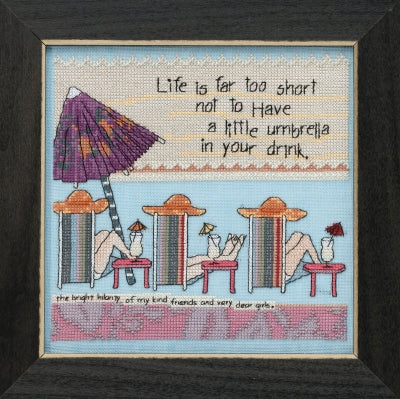 Life's Too Short - Curly Girl - Mill Hill