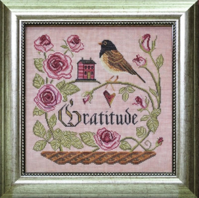 Heart Full of Gratitude, Songbird's Garden Series - Cottage Garden Samplings