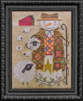 The Shepherd: The Snowman Collector Series - Cottage Garden Samplings