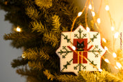 Boxing Cat Christmas Tree Decoration - Cotton Pixels LTP