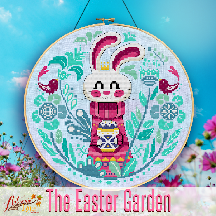 The Easter Garden - Autumn Lane Stitchery