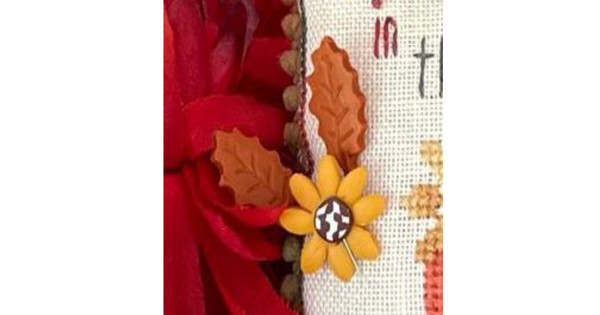 My Garden in Autumn Pillow - Mani Di Donna