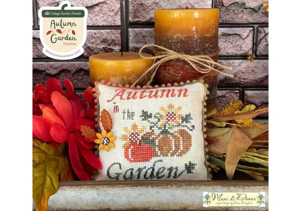 My Garden in Autumn Pillow - Mani Di Donna
