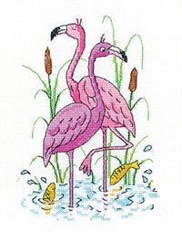 Flamingos: Karen Carter Collection - Heritage Crafts