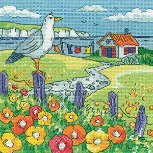 Poppy Shore, By the Sea, Karen Carter - Heritage Crafts