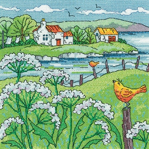 Cow Parsley Shore, By the Sea, Karen Carter - Heritage Crafts