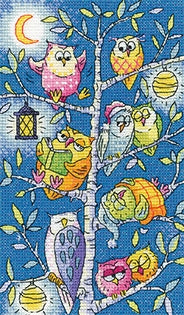 Tree Of Owls - Birds Of A Feather By Karen Carter - Heritage Crafts