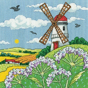 Windmill Landscape - Karen Carter Collection - Heritage Crafts