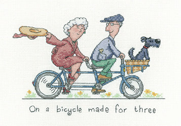 Bicycle Made For Three: Golden Years Collection - Heritage Crafts