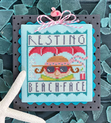 Resting Beach Face - Hands on Design