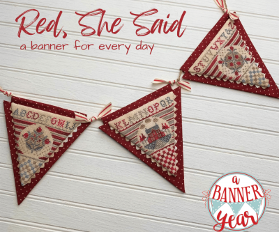 A Banner Year: Red, She Said - Hands on Design