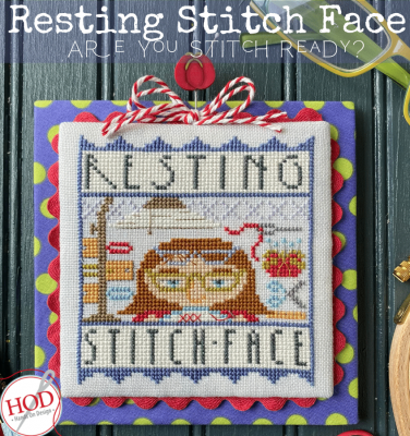 Resting Stitch Face - Hands on Design