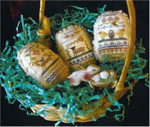 Spring Eggs IV - Homespun Elegance