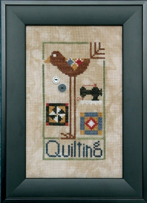 Wee One: Quilting Bird - Heart in Hand