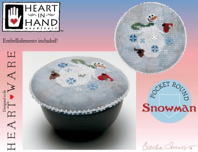 Pocket Round: Snowman - Heart in Hand