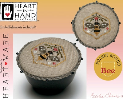 Pocket Round: Bee - Heart in Hand